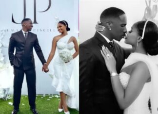 Priscilla Ojo and Juma Jux are preparing for their second wedding in Nigeria, with the invitation leaking online