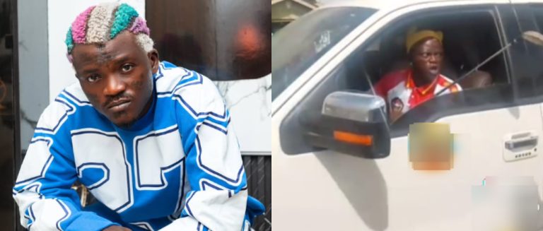 “I Go Break Una Head!” – Portable Sparks Outrage Online After Fiery Clash With Area Boys Over New Truck