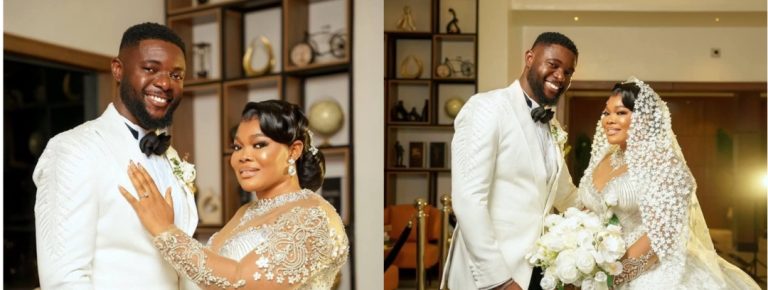 Love Sealed Forever! Ruby Ojiakor and Husband Moc Madu Melt Hearts with Dreamy Wedding Moments