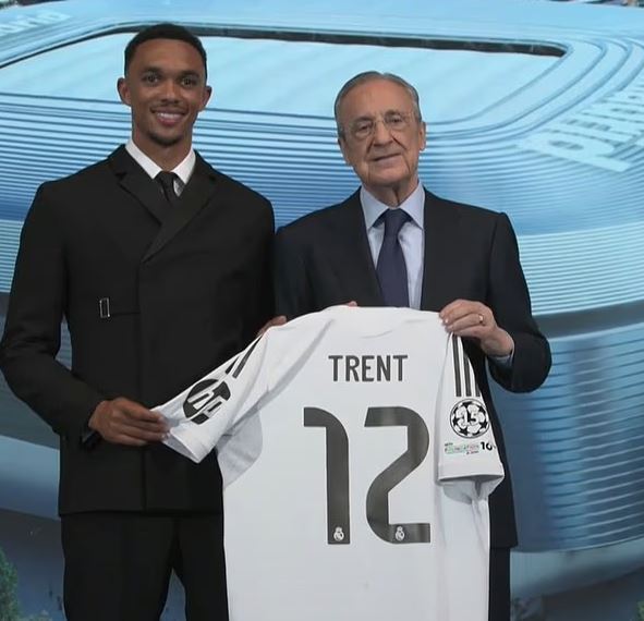 Former Liverpool Star, Trent Alexander-Arnold Joins Real Madrid in Stunning Transfer Move