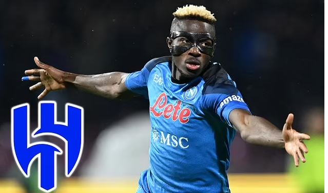 Super Eagles striker Victor Osimhen declines lucrative Saudi Pro League offer from Al-Hilal