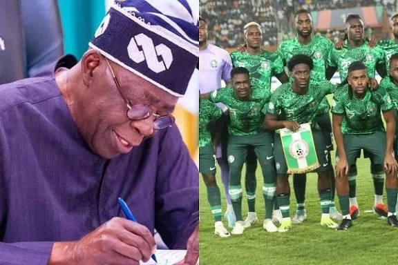 Tinubu tells Super Eagles to forget the World Cup defeat and concentrate on AFCON