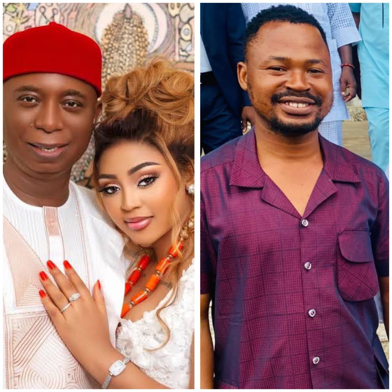 Delta Governor’s Aide Ossai Ovie Challenges Mercy Johnson Over Regina Daniels’ Age at Marriage