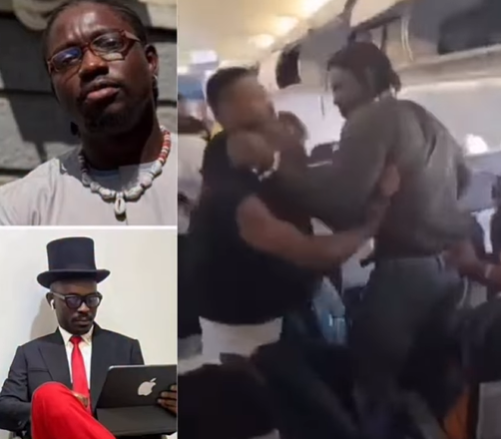 Shocking clip reveals when VDM forcefully headbutted Mr Jollof during their onboard fight