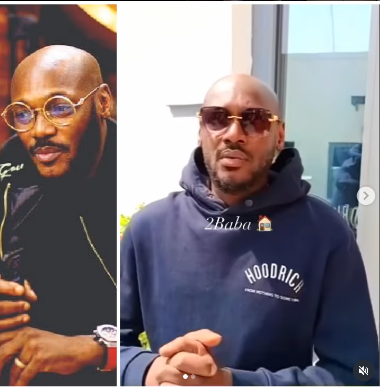 2Baba addresses fans, urging them to stop spreading harmful rumours about his wife, Natasha Osawaru Idibia