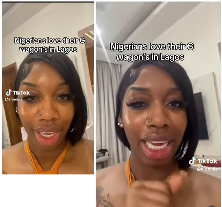 “Lekki Is Packed With G-Wagons” — UK-Based IJGB Lady Amazed by Luxury Cars Flooding Lagos Roads