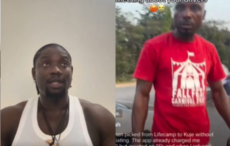 VeryDarkMan speaks out after a viral video shows a Bolt driver allegedly harassing a female passenger for refusing to pay an inflated fare