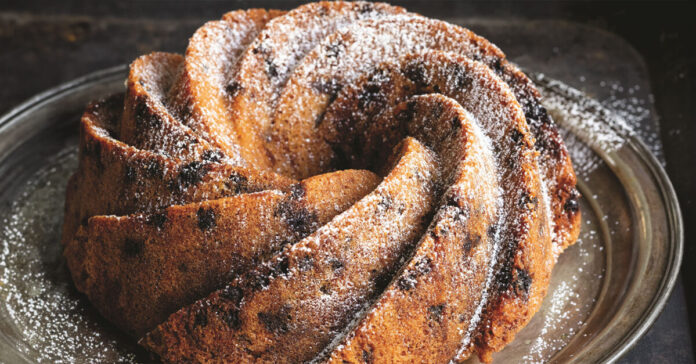 Lemon & Blueberry Espresso Cake