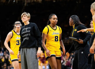 Iowa females's basketball suffers largest slide in AP Prime 25 rankings Iowa females's basketball suffers largest slide in AP Prime 25 rankings