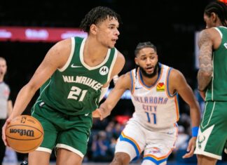 Dieng powers Bucks over NBA champion Thunder Dieng powers Bucks over NBA champion Thunder