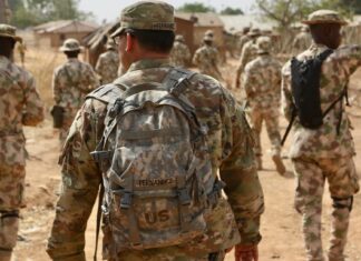 About 100 US troops arrive in Nigeria for military support mission About 100 US troops arrive in Nigeria for military support mission