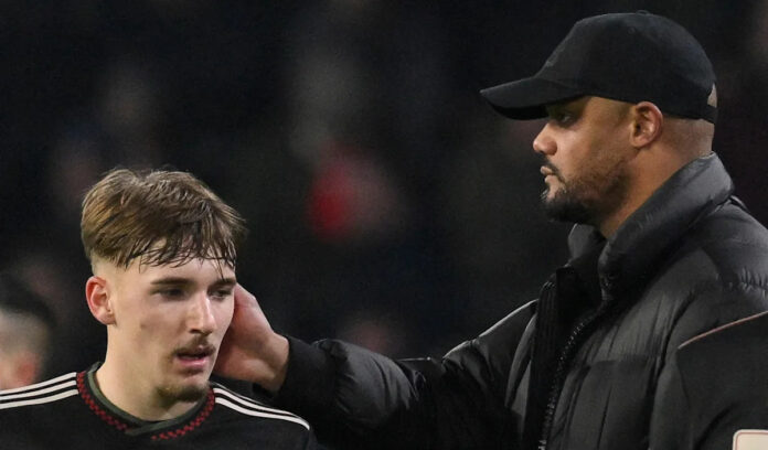 Vincent Kompany won’t put pressure on Bayern Munich shooting star Lennart Karl