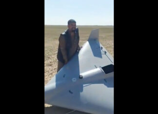US kamikaze drone found on farmland in Iraq US kamikaze drone found on farmland in Iraq