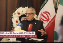 Terrorism: “Iran ready to support Nigeria” – Ambassador Raja Terrorism: “Iran ready to support Nigeria” – Ambassador Raja