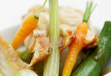 Rooster Breasts with Child Vegetables Rooster Breasts with Child Vegetables