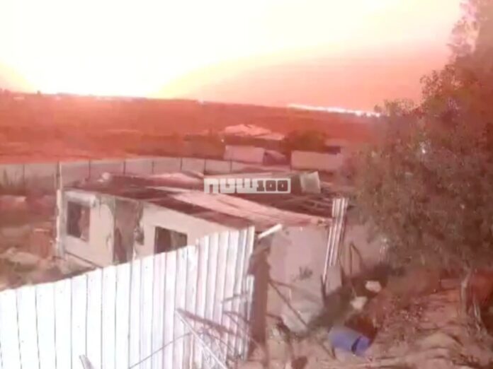 Projectile falls, explodes in Israel’s Negev
