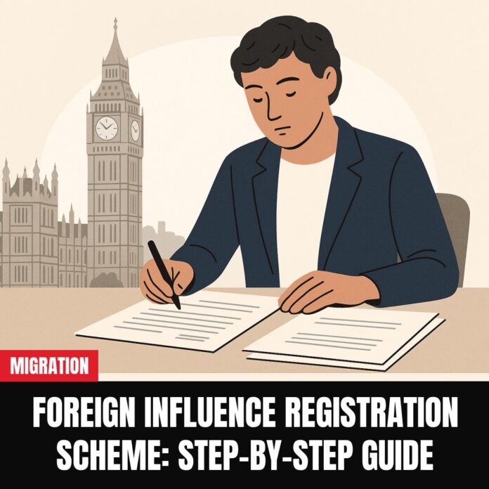 Foreign Influence Registration Scheme: Step-by-Step Guide