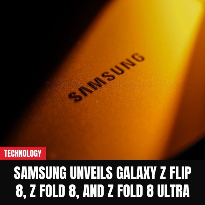 Samsung Unveils Galaxy Z Flip 8, Z Fold 8, and Z Fold 8 Ultra